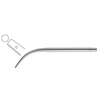 Suction Tube Stainless Steel, 14 cm - 5 1/2" Diameter 6.0 mm Ø